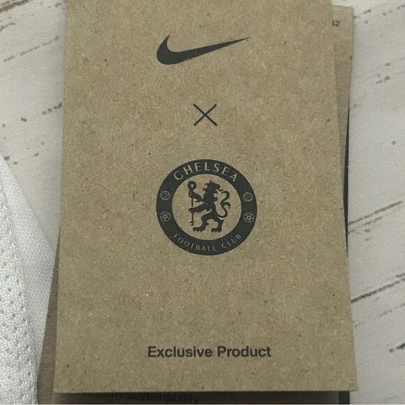 Nike Chelsea FC Strike White Soccer Jersey Size Medium Slim DX3014-101 - Picture 4 of 8